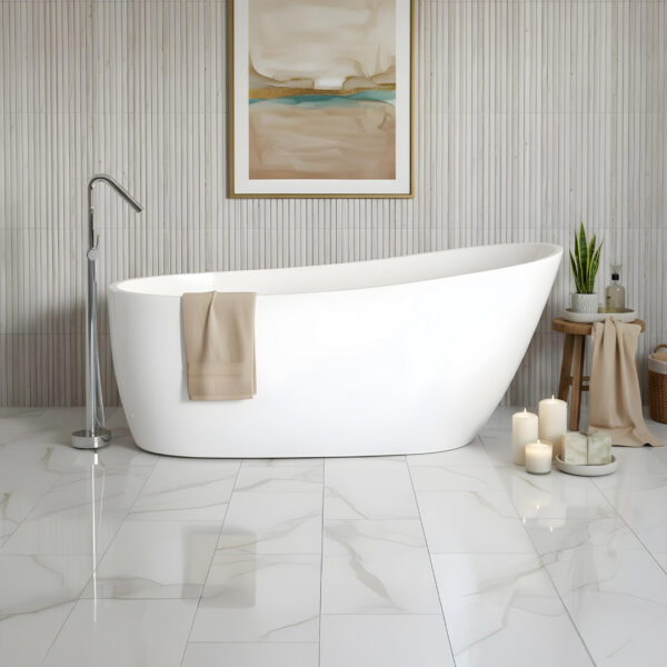 Clodagh white freestanding Bath | Atti Bathrooms | IrelandClodagh white freestanding Bath | Atti Bathrooms | Ireland