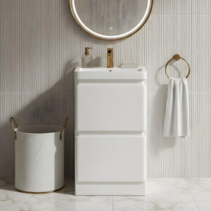 Grosvenor white Floorstanding vanity unit | Bathroom Furniture | Atti bathrooms | Ireland