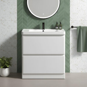 Grosvenor white Floorstanding vanity unit | Bathroom Furniture | Atti bathrooms | Ireland