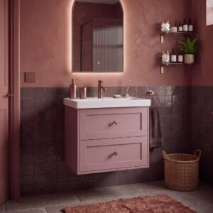Maple 800mm Wall Hung Vanity Unit