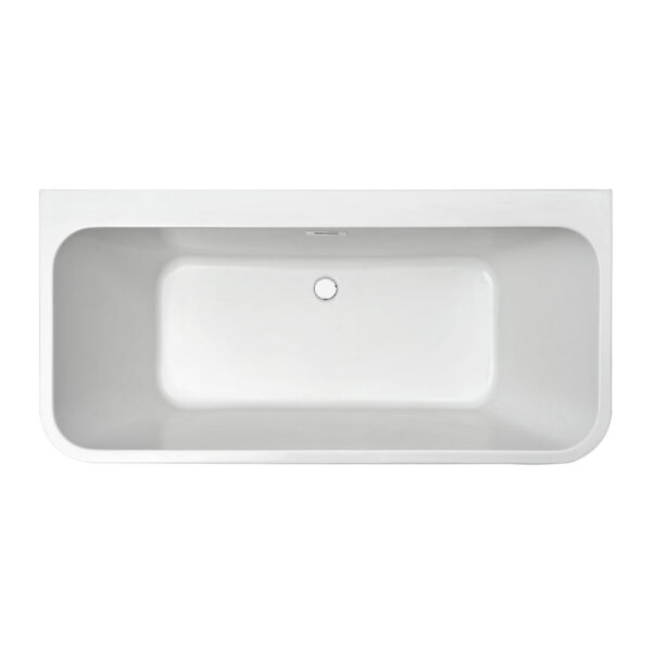 WHITE FREESTANDING BATH