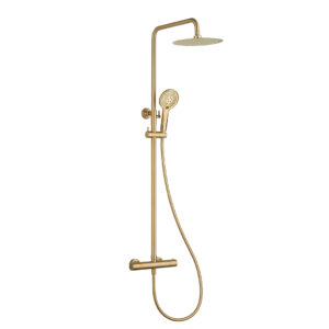 Aura Round Exposed Shower Kit