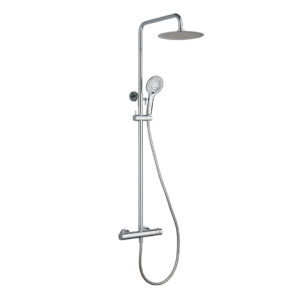 Fusion Round Exposed Shower Kit