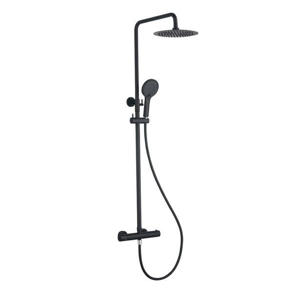 Lorca Round Exposed Shower Kit