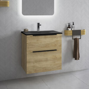 Adare oak wall hung vanity unit | Bathroom Furniture | Atti bathrooms | Ireland