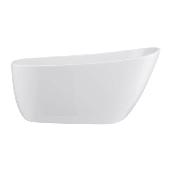 WHITE FREESTANDING BATH