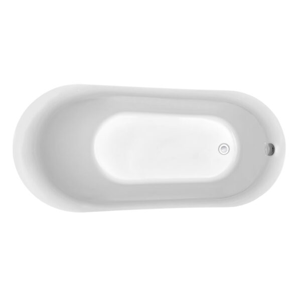 WHITE FREESTANDING BATH