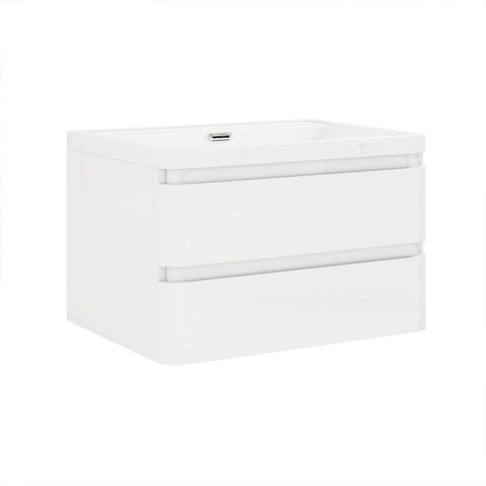Grosvenor 800mm White Wall Hung Unit | Furniture | Atti Bathroom