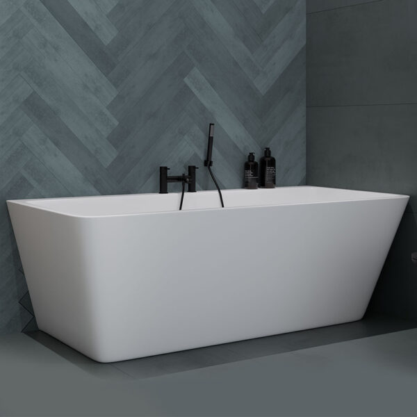 Alanna back to wall freestanding bath | Atti Bathrooms | Ireland