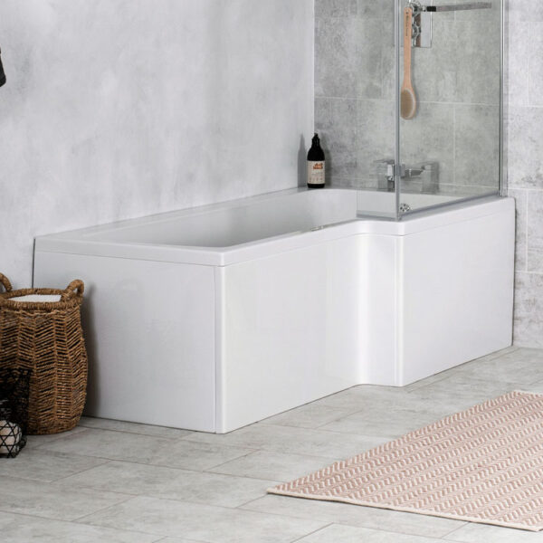 atti bathrooms | L Shape Bath | Shower baths | Ireland