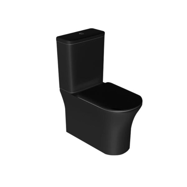 atti bathrooms toilets | toilets ireland | series 300 matt black toilet