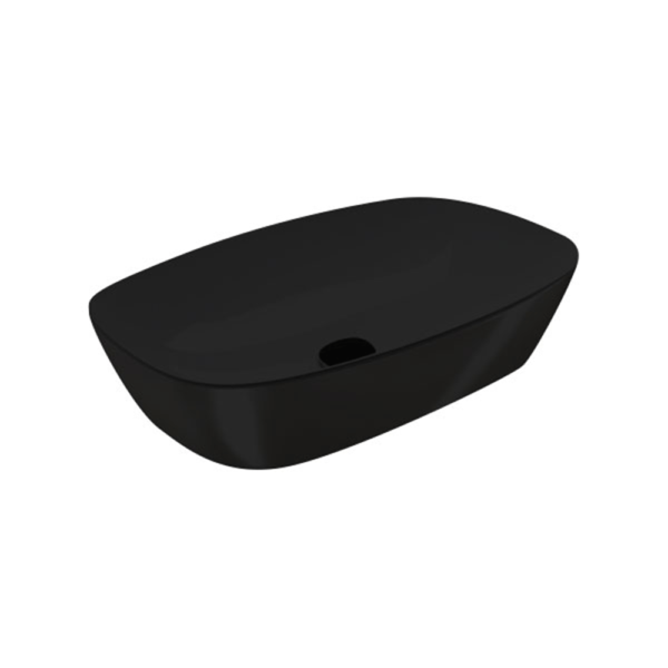 Atti Bathrooms Sisk Black Countertop Basin