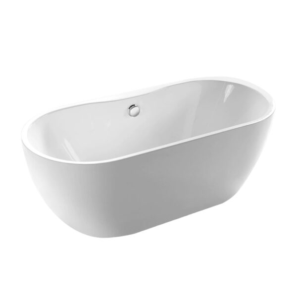 WHITE FREESTANDING BATH