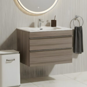 Castello Oak wall hung vanity unit | Bathroom Furniture | Atti bathrooms | Ireland