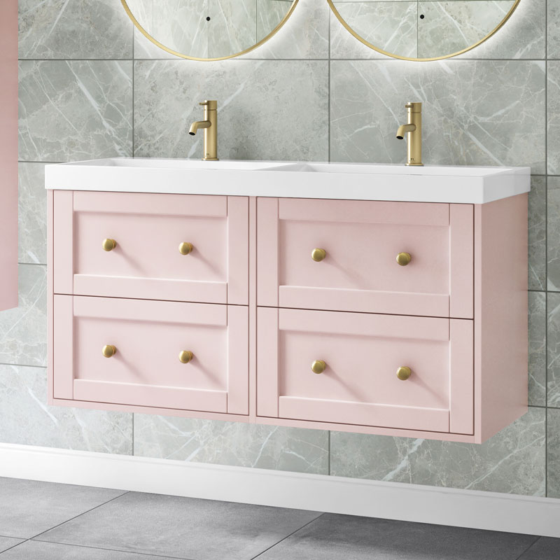 Maple 1200mm Wall Hung Vanity Unit