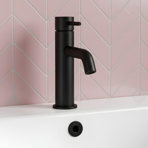 Hydro Matt Black basin tap | Atti bathrooms | Ireland