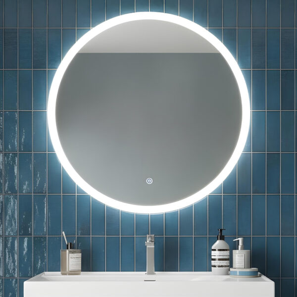 Sandor round led mirror | Atti Bathrooms | Ireland