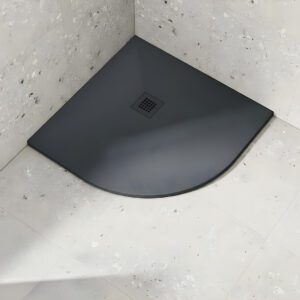 Quadrant Slate shower tray anthracite | Atti Bathrooms | Ireland