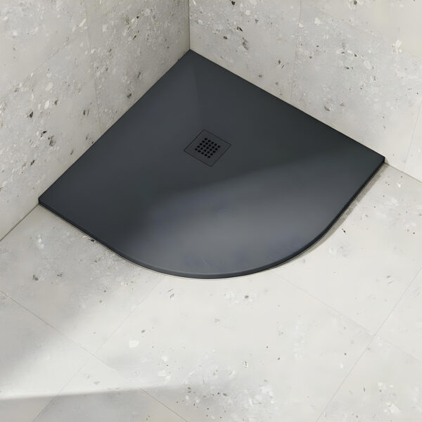Quadrant Slate shower tray anthracite | Atti Bathrooms | Ireland