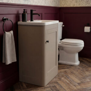 Bilbury Stone Grey Floorstanding Vanity Unit | Wall Hung Vanity Units | Furniture | Ireland and the UK | Atti Bathrooms