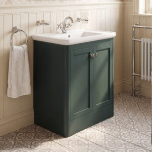 Bilbury 800mm Floorstanding Unit in Heritage Green
